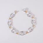 Armband - 14 karaat Witgoud - 14.57ct. tw. Diamant, Nieuw