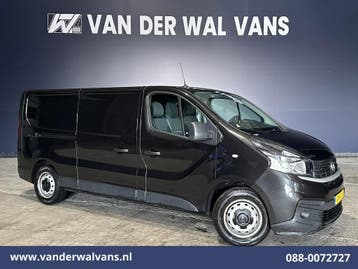 Fiat Talento | 2.0 MultiJet 146pk L2H1 Euro6 Airco | Camera, Gebruikt, Euro 6, Zwart, Dealer onderhouden