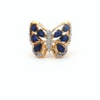 Zonder minimumprijs - Ring Zilver, Verguld - 1.65ct. tw., Nieuw