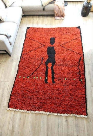 Berbertapijt vloerkleed Beni Mellal-tapijt - Tapijt - 278 cm, Nieuw