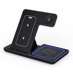 3 in 1 Draadloos Qi Oplaadstation - Compatibel met Apple, Verzenden, Nieuw