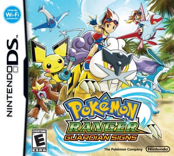 DS Pokemon Ranger: Guardian Signs - Italiaans, Verzenden, Gebruikt