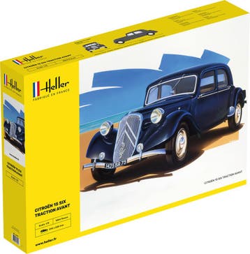 Heller 80799 Citroen 15 SIX Traction Avant Bouwpakket, Verzenden, Nieuw, Overige typen, Overige merken