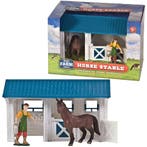 Dutch Farm Serie Paarden Stal (Kids Globe landbouwmachines), Kinderen en Baby's, Speelgoed | Overig, Ophalen of Verzenden, Nieuw