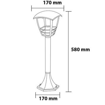 LED Tuinverlichting - Buitenlamp - Narmy 4 - Staand - Mat, Staande lamp, Nieuw, Ophalen of Verzenden, Led