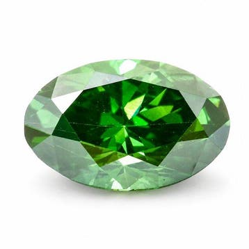 Zonder minimumprijs - 1 pcs Diamant (Kleurbehandeld) - 0.43, Sieraden, Tassen en Uiterlijk, Edelstenen, Nieuw