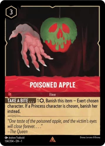 [134/204] - POISONED APPLE ENG FOIL [M/NM], Ophalen of Verzenden, Nieuw