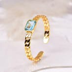 Zonder minimumprijs - Armband Zilver - Topaz -, Nieuw