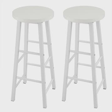 Set van 2 Hoge Barkrukken - Stabiel & Duurzaam - Bistro & Ke, Verzenden, Nieuw