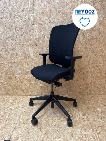 Bureaustoel Ahrend Sqala - zwarte stoffering - refurbish..., Nieuw in verpakking
