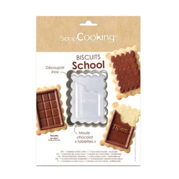 ScrapCooking Uitsteker en Chocolademal voor Scholiertjes, Verzenden, Nieuw