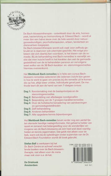 Werkboek Bach-remedies 9789060306222 S. Ball, Verzenden, Gelezen, S. Ball