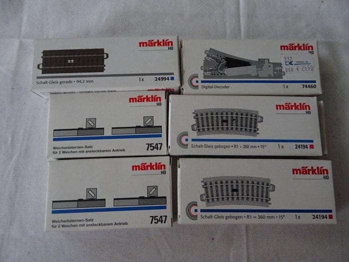 Märklin H0 - 7547,74460,24194,24994 - Treinset (6) - 6-delig, Hobby en Vrije tijd, Modeltreinen | H0