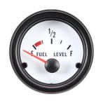 Performance Instrument Wit Brandstofniveau 52mm, Auto diversen, Ophalen of Verzenden, Nieuw