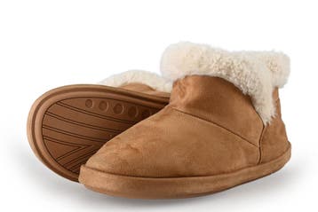 Torfs Pantoffels in maat 37 Cognac, Overige kleuren, Torfs, Verzenden, Zo goed als nieuw