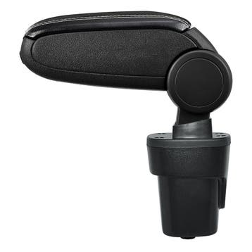 Armsteun-Opel Karl-2015-kunstleer-zwart+wit stiksel, Verzenden, Nieuw