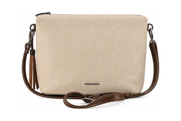 Emily &amp; Noah Schoudertas Beige, Verzenden, Zo goed als nieuw, Beige