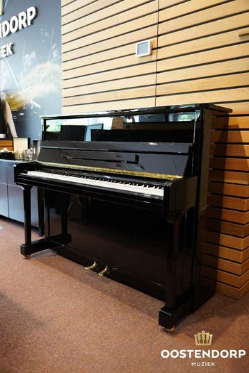 Carl A. Pfeiffer 116 PE messing piano, Zo goed als nieuw, Zwart