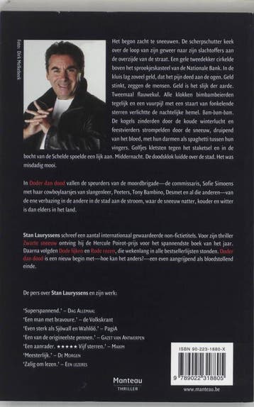 Doder dan dood / De Antwerpse moordbrigade / 4 9789022318805, Boeken, Verzenden, Gelezen, Stan Lauryssens