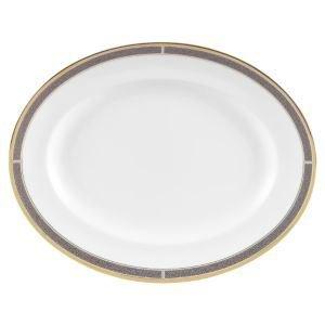 Wedgwood Shagreen Cocoa Serveerschaal, Verzenden, Nieuw, Overige materialen, Overige stijlen