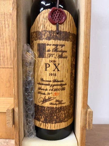 1958 Bodegas Toro Albala, Don PX Convento Seleccion -, Verzamelen, Nieuw