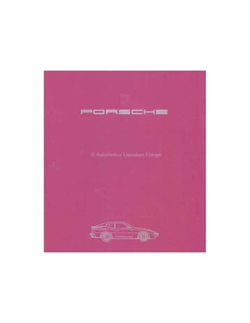 1984 PORSCHE 944 BROCHURE DUITS, Boeken, Nieuw, Porsche, Author