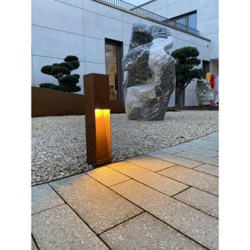 Geroba Argia C1 tuinlamp 450mm hoog - Cortenstaal, Verzenden, Nieuw