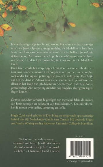 De tuin van Adam 9789023994725 Hugh Cook, Verzenden, Zo goed als nieuw, Hugh Cook