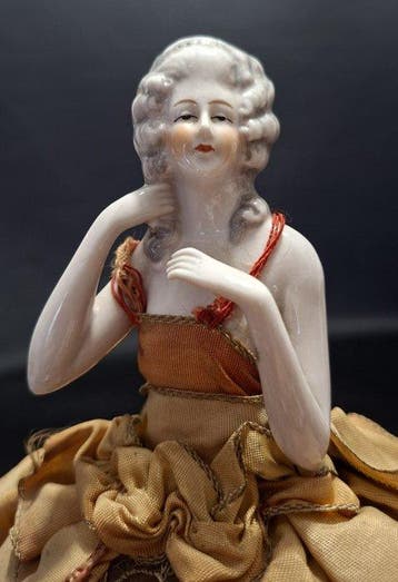 Unknown Manufacturer - Pop - Glazed Porcelain Half Doll -