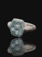 Keltisch Stunning Military Bird Seal Ring (Zonder