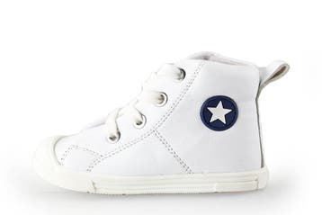 Jopper Hoge sneakers Jongens in maat 22 Wit, Verzenden, Schoenen, Nieuw, Jongen of Meisje
