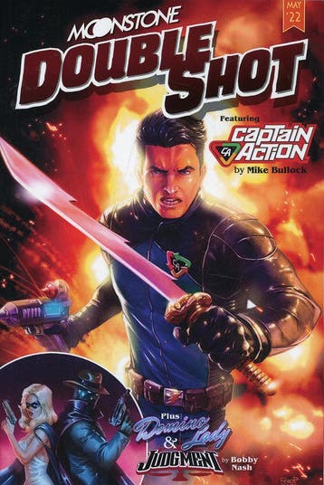 Moonstone Double Shot May 2022 Captain Action / Domino Lady, Verzenden, Nieuw