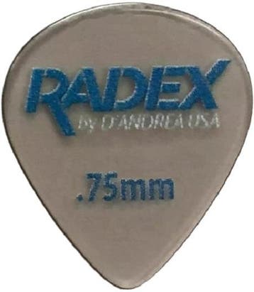 DAndrea - Radex - 551 plectrum - 0.75 mm - 6-pack, Muziek en Instrumenten, Instrumenten | Toebehoren, Ophalen of Verzenden, Nieuw