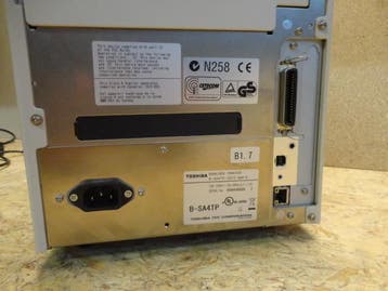 TOSHIBA TEC B-SA4TP Barcode / Label Printer 203Dpi, Ophalen of Verzenden, Gebruikt, Toshiba