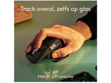 Logitech -  Mx Master 3s Se - Graphite Muis  - Zwart, Computers en Software, Muizen, Muis, Ergonomisch, Verzenden, Logitech