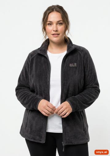 Jack Wolfskin Fleecejassen Dames maat XXXL Grijs Vintage, Ophalen of Verzenden, Nieuw