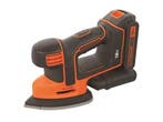 BLACK+DECKER BDCDS18-QW - Deltaschuurmachine - 18V 1.5Ah, Verzenden, Zo goed als nieuw