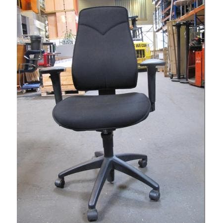 (MDK-103929) Kinnarps 6000 ergonomische bureaustoel, Huis en Inrichting, Bureaus, Gebruikt, In hoogte verstelbaar, Ophalen of Verzenden