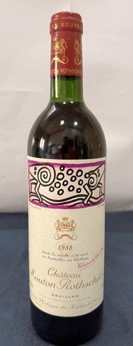 1988 Château Mouton Rothschild - Pauillac 1er Grand Cru, Nieuw
