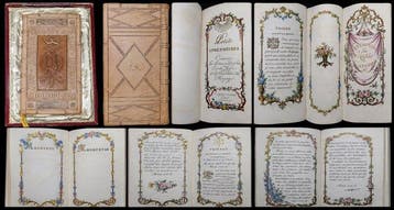Divers - Petit Livre d’Heures avec très riche décor