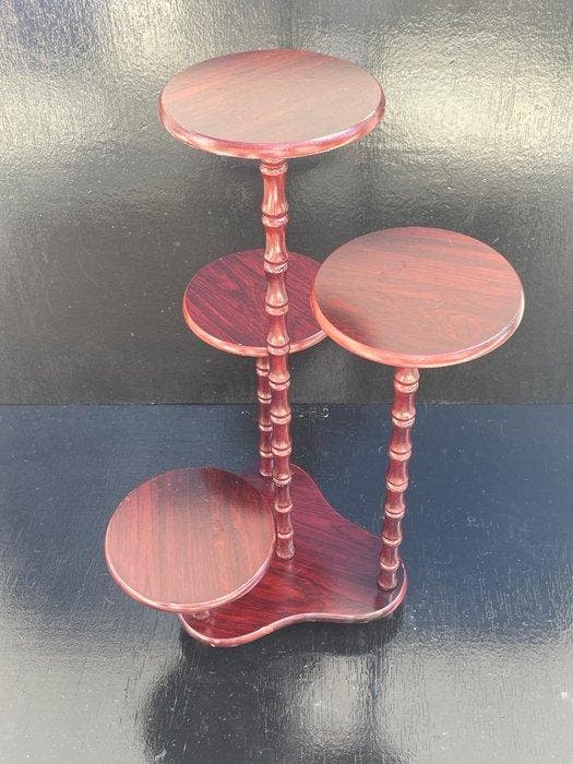 Plantentafel - Hout, Antiek en Kunst, Curiosa en Brocante