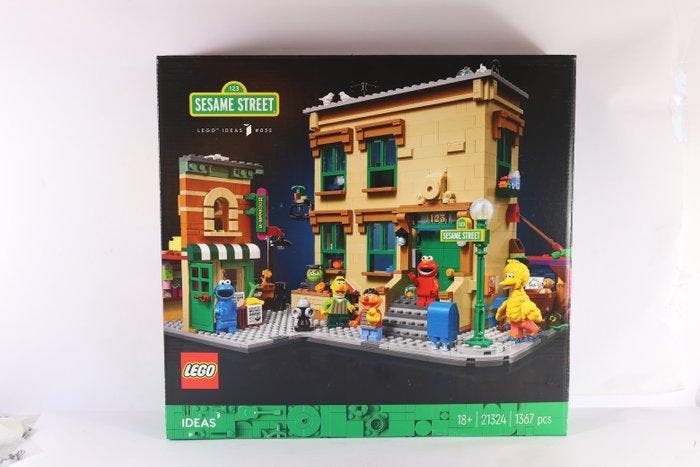 Lego - Ideas - 21324 - Sesam Straat - 2010-2020, Kinderen en Baby's, Speelgoed | Duplo en Lego