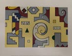 Roy Lichtenstein - “Amerind Composition II, 1979”. - Jaren