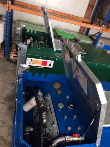 Dieseltank mobiel Fuel Box 3000 liter + 12V pomp, Verzenden