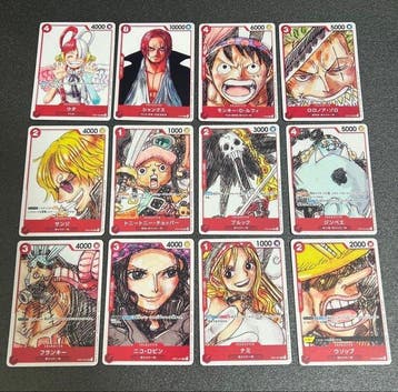 Bandai - 12 Complete set - One Piece, Nieuw