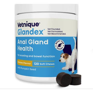 Glandex Hondensnack Soft Chews Kip 120 stuks 480 gr, Dieren en Toebehoren, Verzenden, Hond