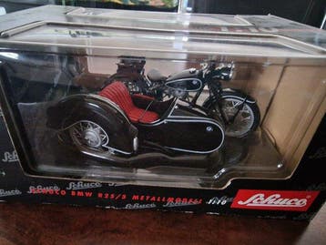 Schuco 1:10 - Model sportwagen - BMW R25/3 met zijspan, Nieuw
