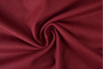 Wol 380 g/m² Bordeaux - rol 30 meter, Verzenden, Nieuw