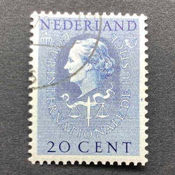 Dienstzegels 1951 [N.V.P.H. nr. D037], Postzegels en Munten, Ophalen of Verzenden, Gestempeld