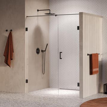 Brauer Void - Nisdeur - 2-Delig - Helder Glas - 160 x 200 cm, Ophalen of Verzenden, Nieuw, Rvs